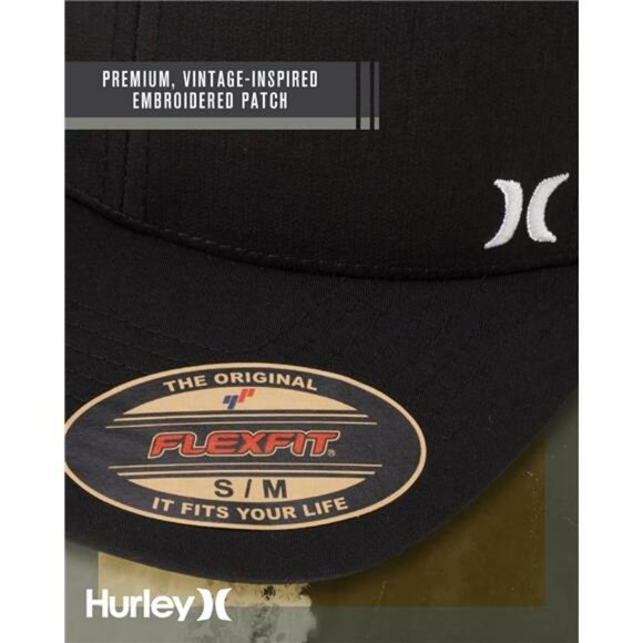 Mens mesh baseball cap fitted summer hat breathable curved brim sporty - Picture 6 of 8